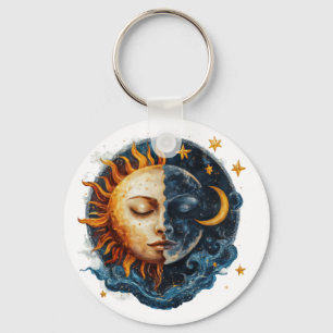 Mystical Night & Day Key Ring