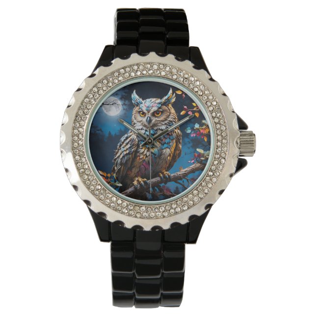 Mystical Nocturnal Guardian Watch (Front)