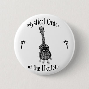 Mystical Order of the Ukulele 6 Cm Round Badge