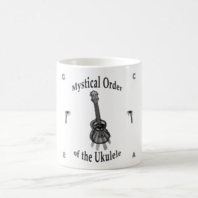 Mystical Order of the Ukulele Coffee Mug (Center)