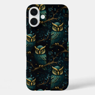 Mystical Owl - Enchanted Forest Aesthetic iPhone 16 Plus Case