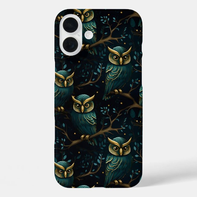 Mystical Owl - Enchanted Forest Aesthetic Case-Mate iPhone Case (Back)