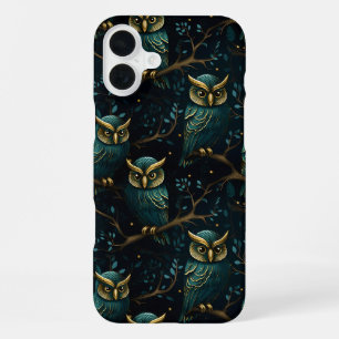 Mystical Owl - Enchanted Forest Aesthetic iPhone 16 Plus Case