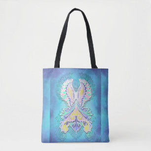 Mystical Pastel Butterfly   Ethereal Boho Fantasy  Tote Bag