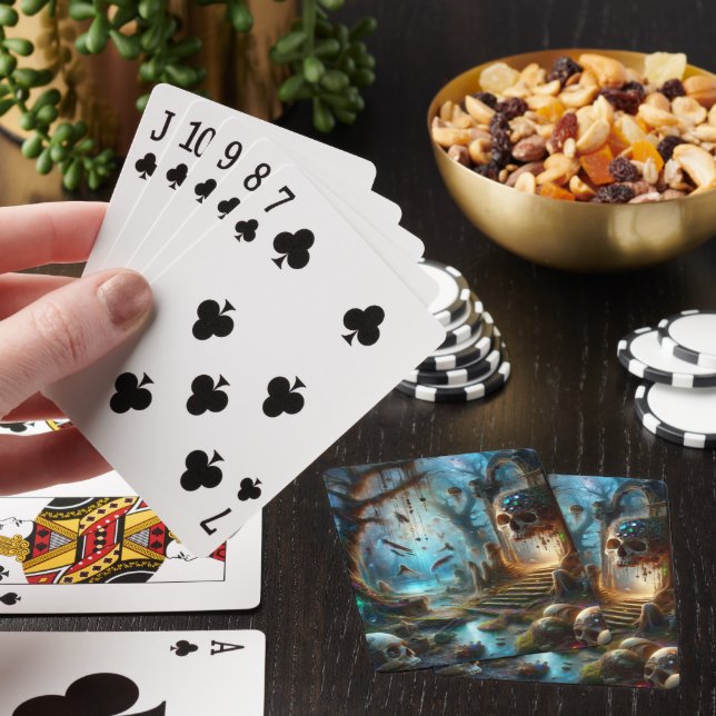 **Mystical Playing Cards (In Situ)