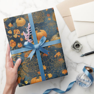 Mystical Pumpkin Dreams Wrapping Paper