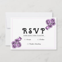 Mystical Purple Rose Wedding