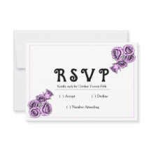 Mystical Purple Rose Wedding