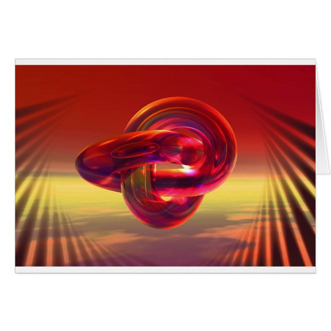 Mystical red rings (Front Horizontal)