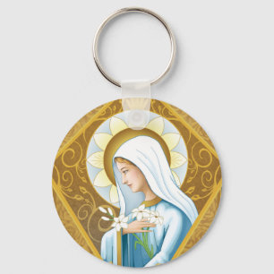 Mystical Rose Keychain