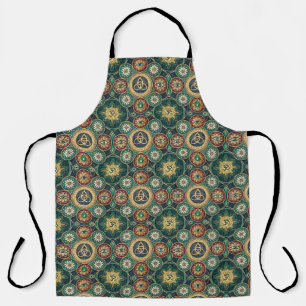 Mystical Sacred Design - Spiritual Mandala Pattern Apron