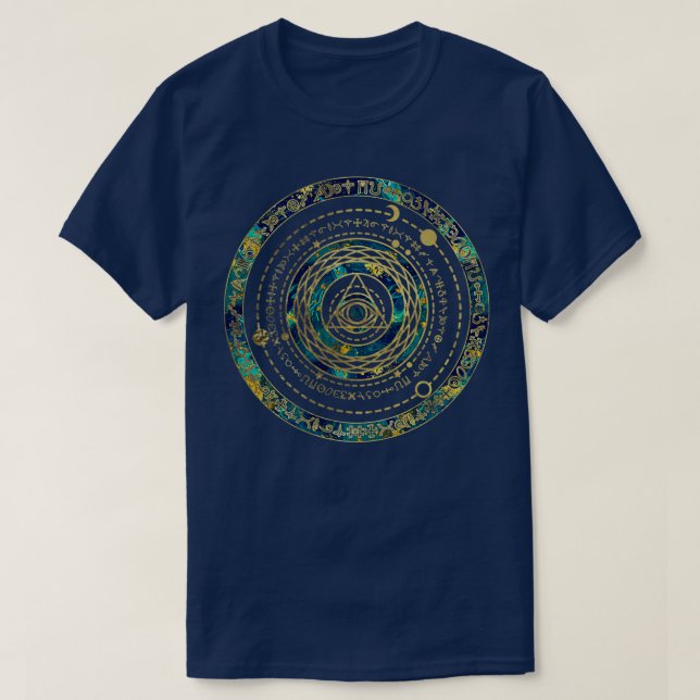 Mystical Sacred Geometry Ornament 1 T-Shirt (Design Front)