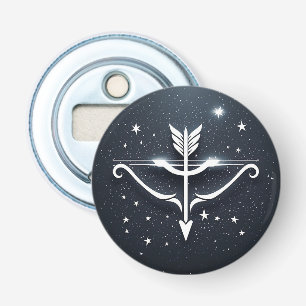 Mystical Sagittarius Zodiac Symbol Bottle Opener