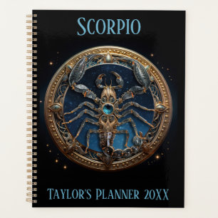 Mystical Scorpio Zodiac Artwork Planner