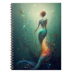 Mystical Sea Mermaid Notebook