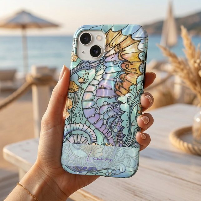 Mystical Seahorse Stained Glass (Creator Uploaded)