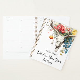 Mystical Seasons   Samhain Grimoire Book of Shadow Planner