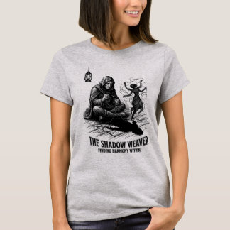 Mystical Shadow Weaver Dark Fantasy T-Shirt