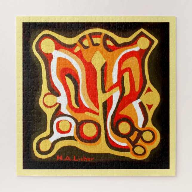 Mystical shield jigsaw puzzle (Vertical)