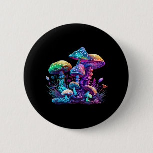 Mystical Shroom - Whimsigoth And Witchcore Wonderl 6 Cm Round Badge
