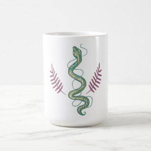 mystical snake  coffee mug