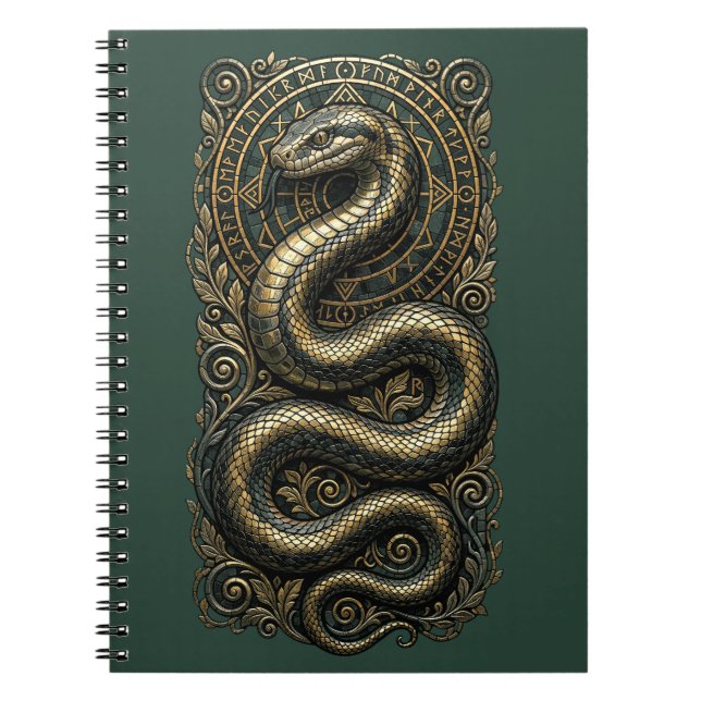 Mystical Snake Notebook (Front)