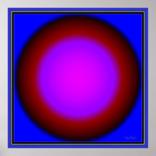 Mystical Spherical Object Poster