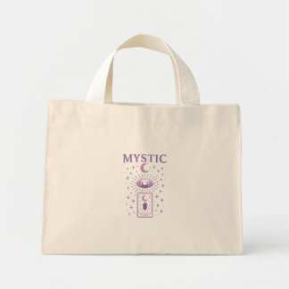 Mystical stories mini tote bag
