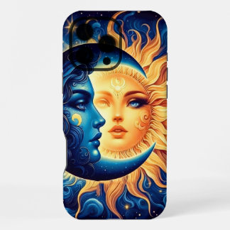 Mystical Sun and Moon Phone Case