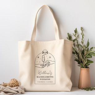 Mystical Tarot Card Bachelorette Party Tote Bag