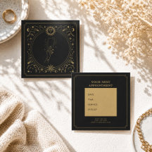 Mystical Tarot Hand Celestial Appointment Reminder