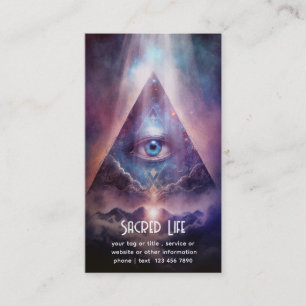 Mystical Third Eye, Spiritual Business Card