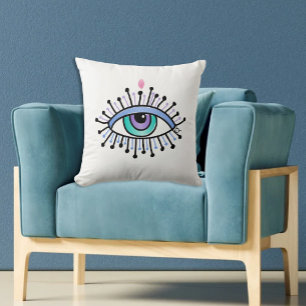 Mystical Third Eye Spiritual Yoga New Age Cushion