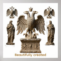 Mystical Totem of the Sacred Double-Headed Eagle R