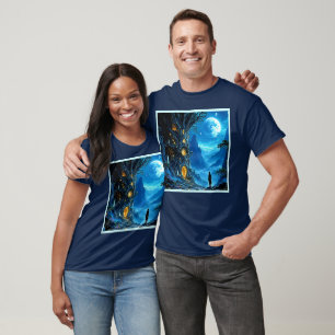 Mystical Tree Home Dreamscape T-Shirt