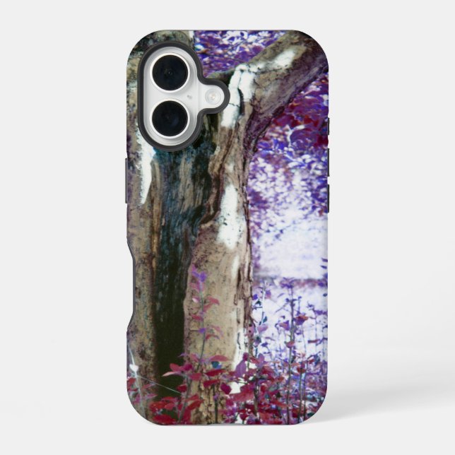 Mystical Tree iPhone 16 Case (Back)