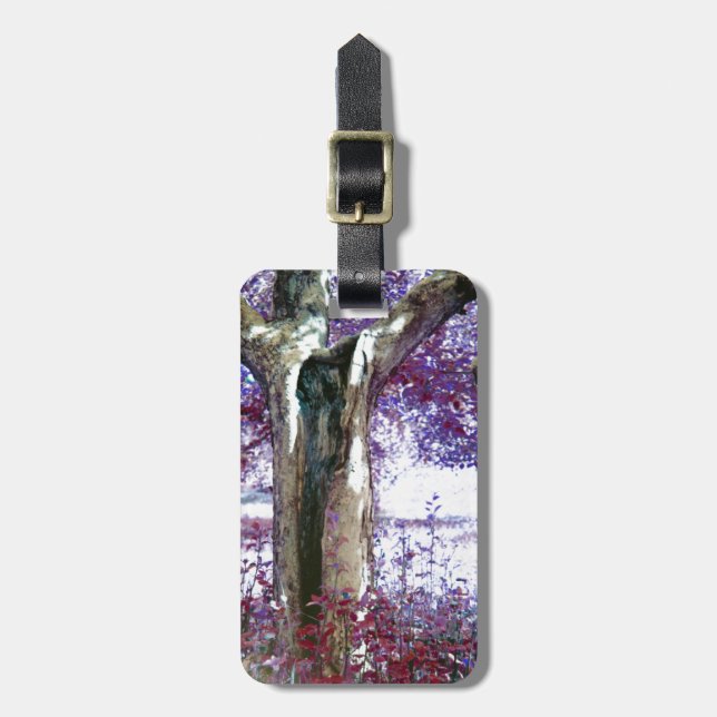 Mystical Tree Luggage Tag (Front Vertical)