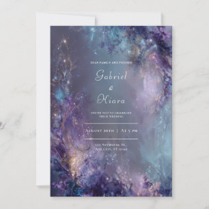 Mystical Twilight Wedding Invitation