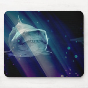 Mystical Underwater Shark Mouse Mat