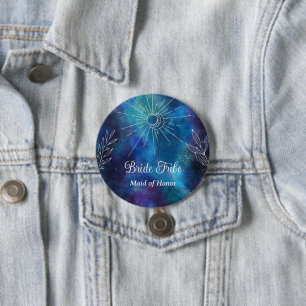Mystical Watercolor Bachelorette Party 7.5 Cm Round Badge