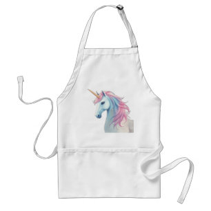 Mystical Watercolor Unicorn Standard Apron