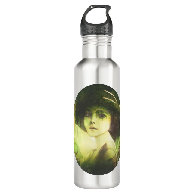 Mystical Willow Tree Fairy Fantasy Art 710 Ml Water Bottle (Front)
