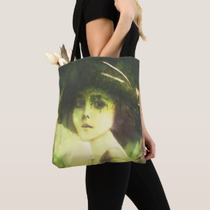 Mystical Willow Tree Fairy Fantasy Art Tote Bag