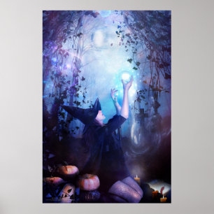 Mystical Witch Poster