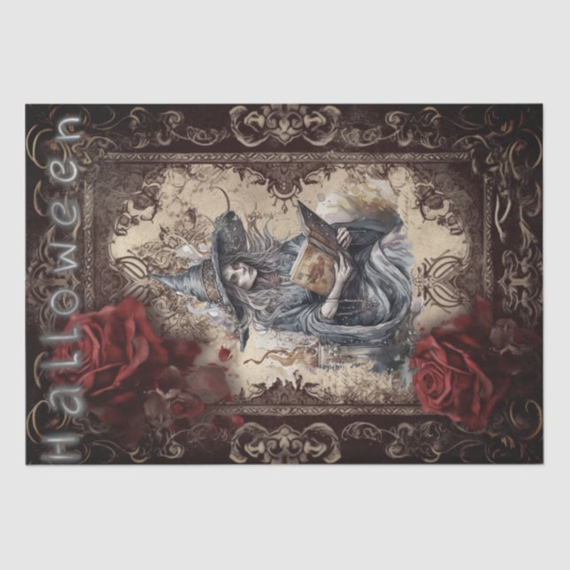 Mystical Witch Tissue Paper (Front)