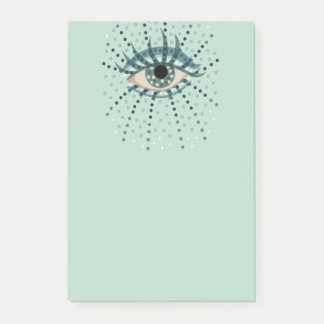 Mystical Witchy Blue Eye Post-it Notes