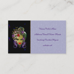 Mystical Witchy Woman Business Card