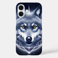 Mystical Wolf Portrait Art