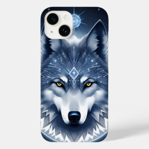 Mystical Wolf Portrait Art Case-Mate iPhone 14 Case
