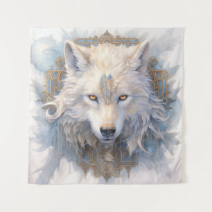 Mystical Wolf Tapestry